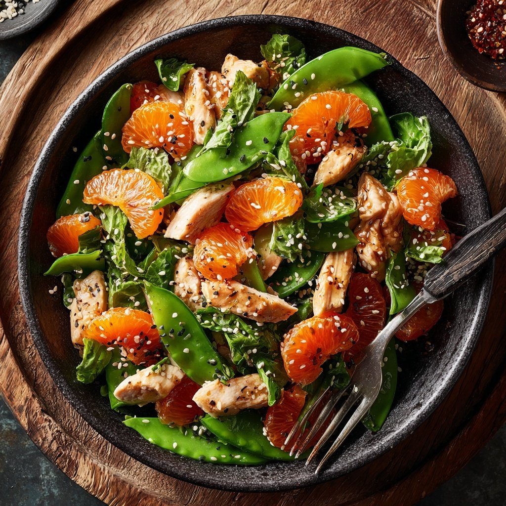 Sesame Citrus Chicken Salad