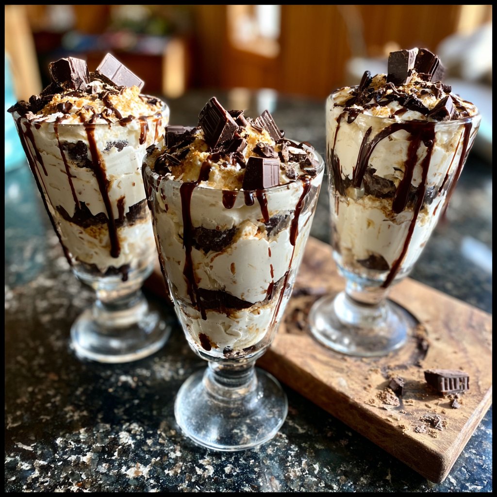 Vanilla Bean Chocolate Parfaits
